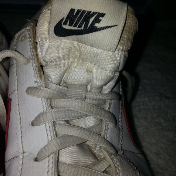 Red Nike Cortez Women's Cheer Sneakers Shoes Worn - Picture 6 of 15